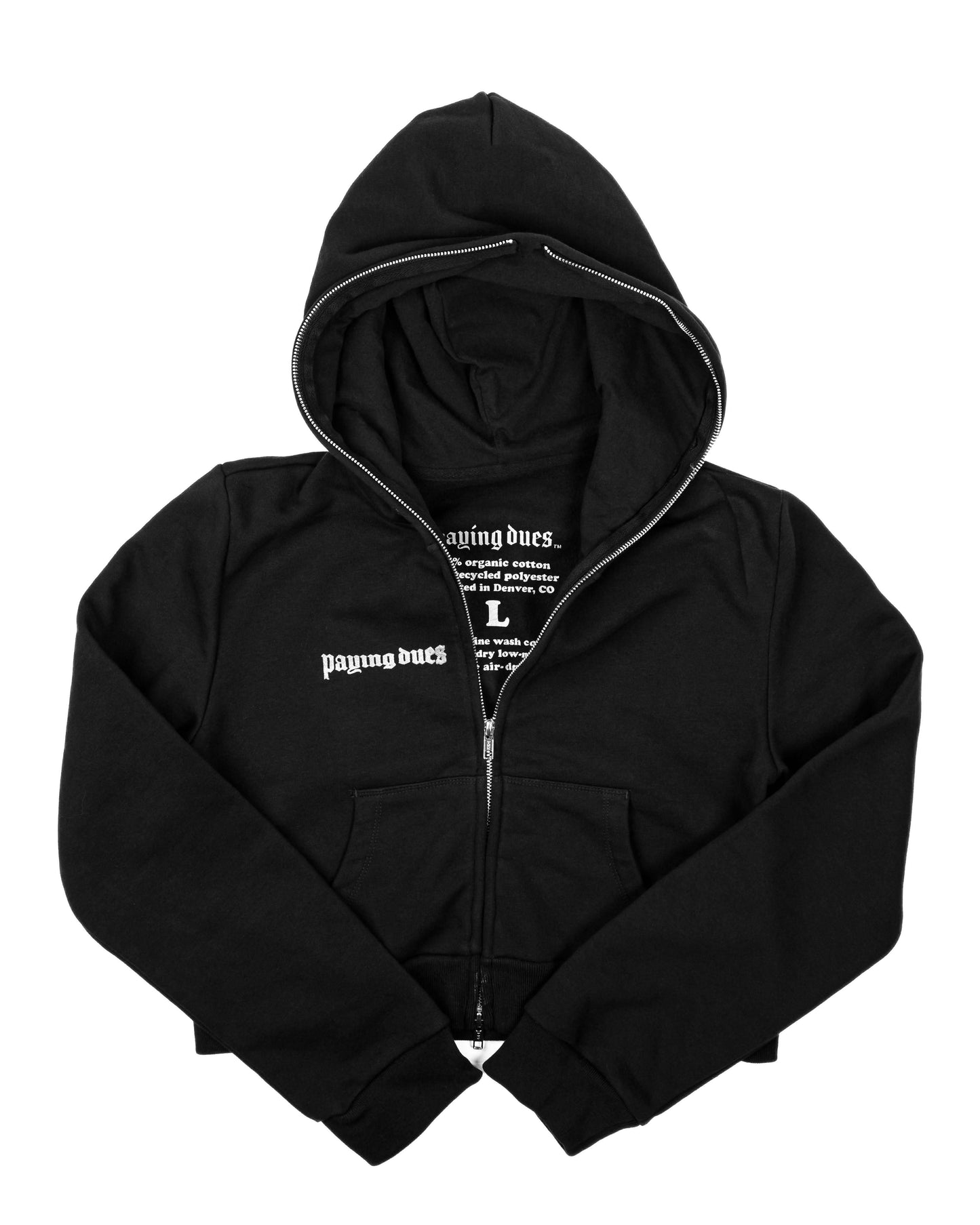 Super Founder Cropped Hoodie