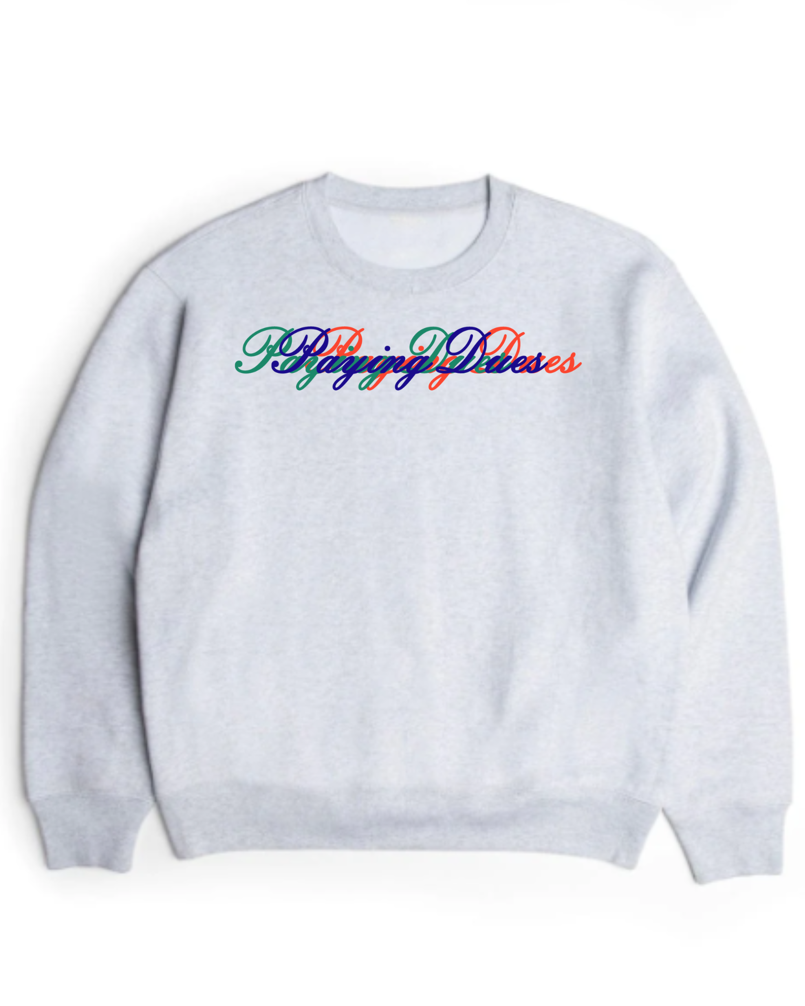 PAYING DUES SCRIPT RGB CREWNECK
